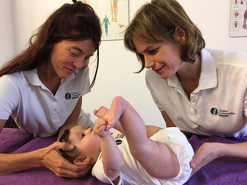 Osteopatía para bebés o pediátrica
